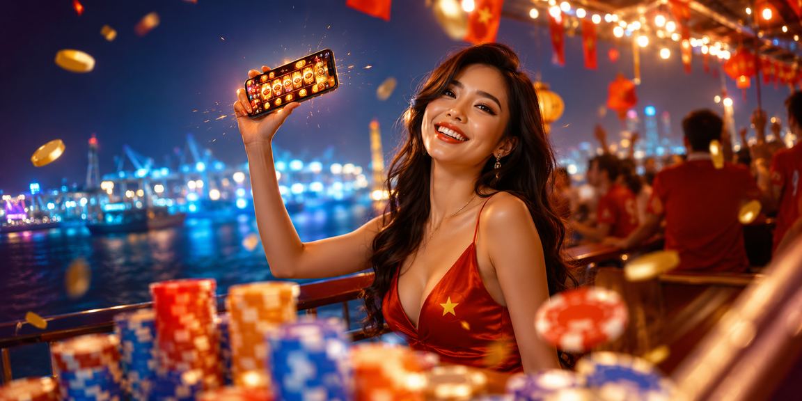 Người chơi slot game tại chợ đêm Hải Phòng qua điện thoại