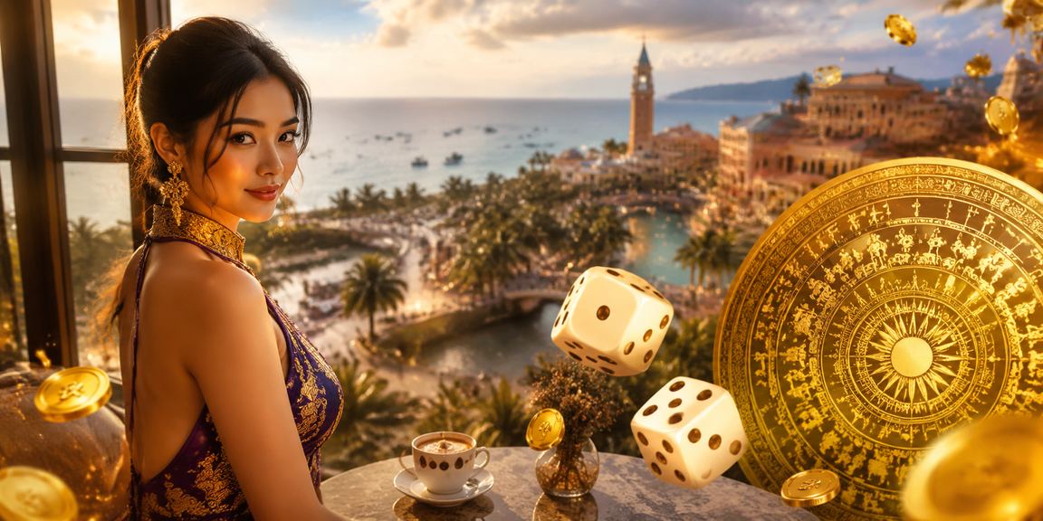 Người chơi tham gia trò chơi tài xỉu tại khu nghỉ dưỡng Phú Quốc với không khí sôi động